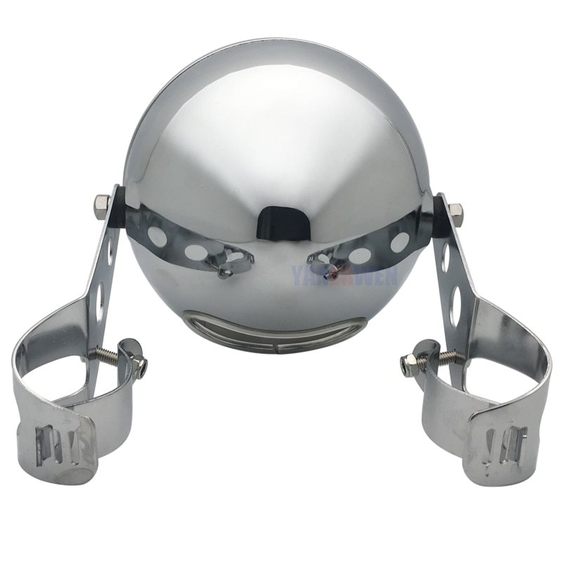 5 3/4" LED Headlights DRL 5.75 inch Iron 883 Dyna Headlamp for Triumph Rocket iii 3 Speed Tripl & Street Triple Driving Light: 1 PCS Silver House