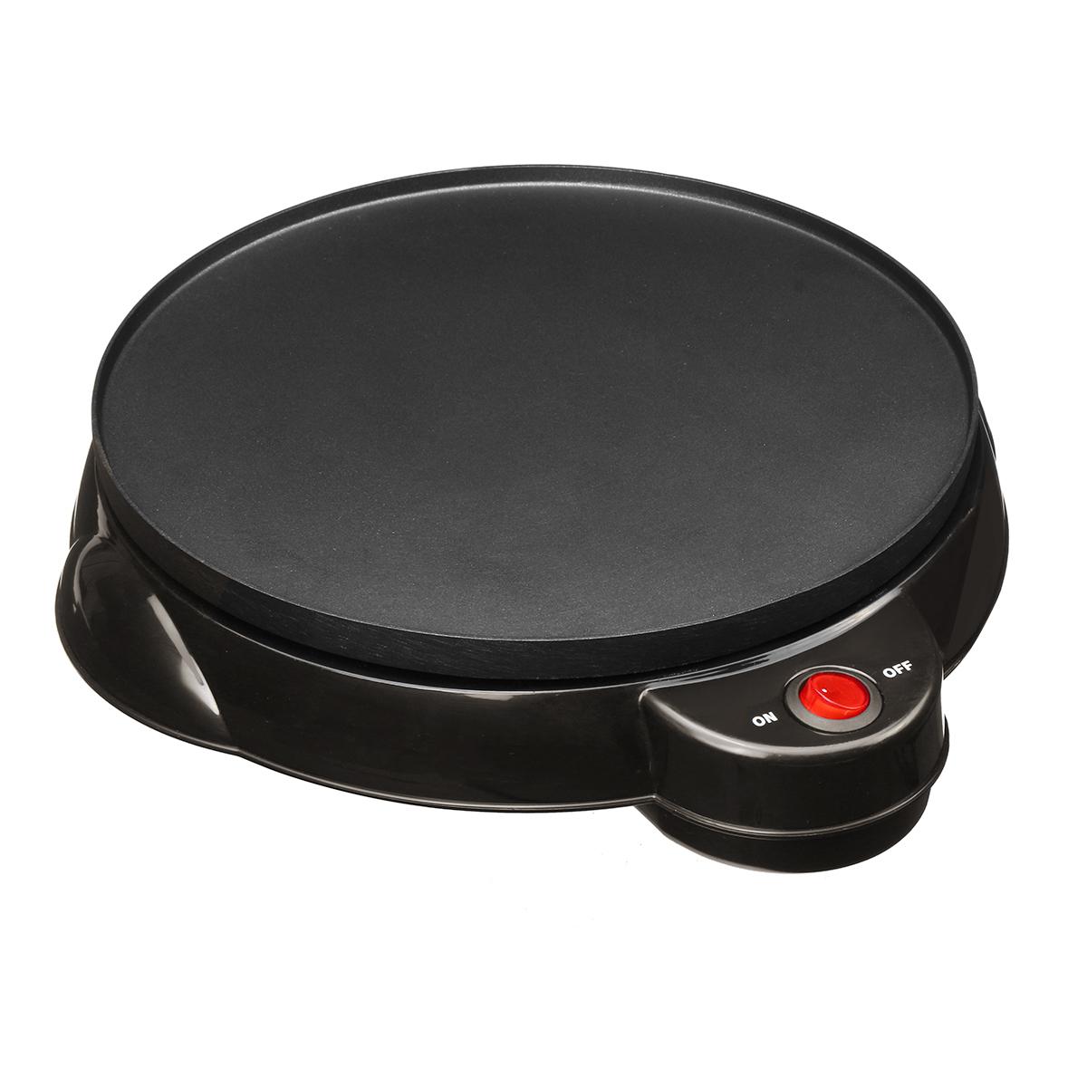 650W Electric Pancake Crepe Maker DIY Egg Roll Machine Non Stick Pancake Baking Pan Chinese Crepe Roll Machine Kitchen Bakeware