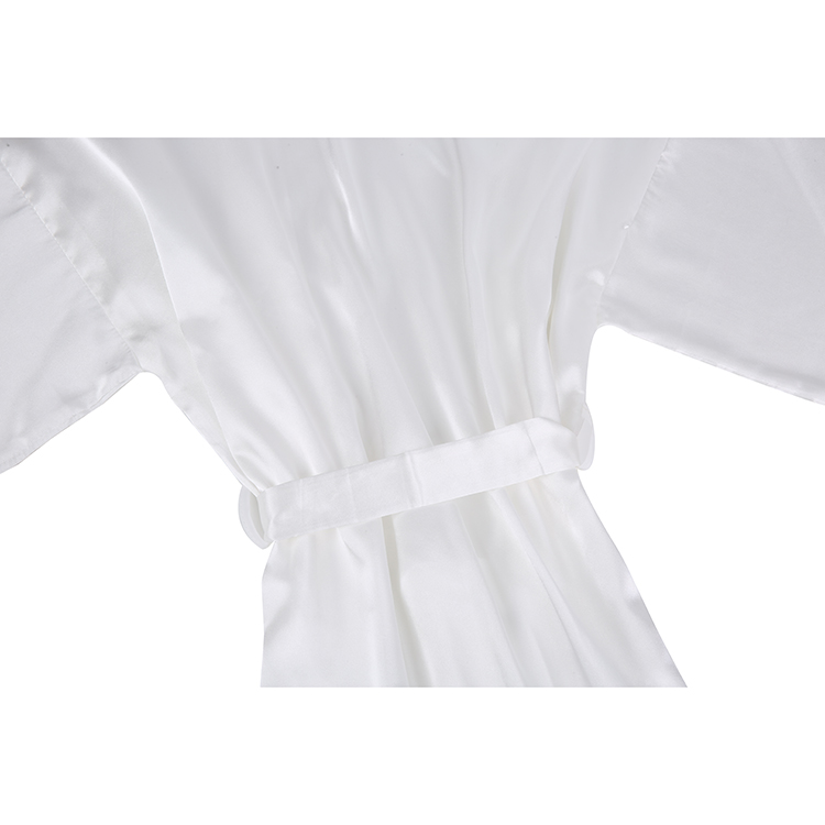 Champagner-Bademantel für Braut, Satin--Seiden-Kimono, Damen, Brautparty, Schwester, Team, Mutterparty, Nachtwäsche, Brautjungfer, Hochzeit, kurze Roben