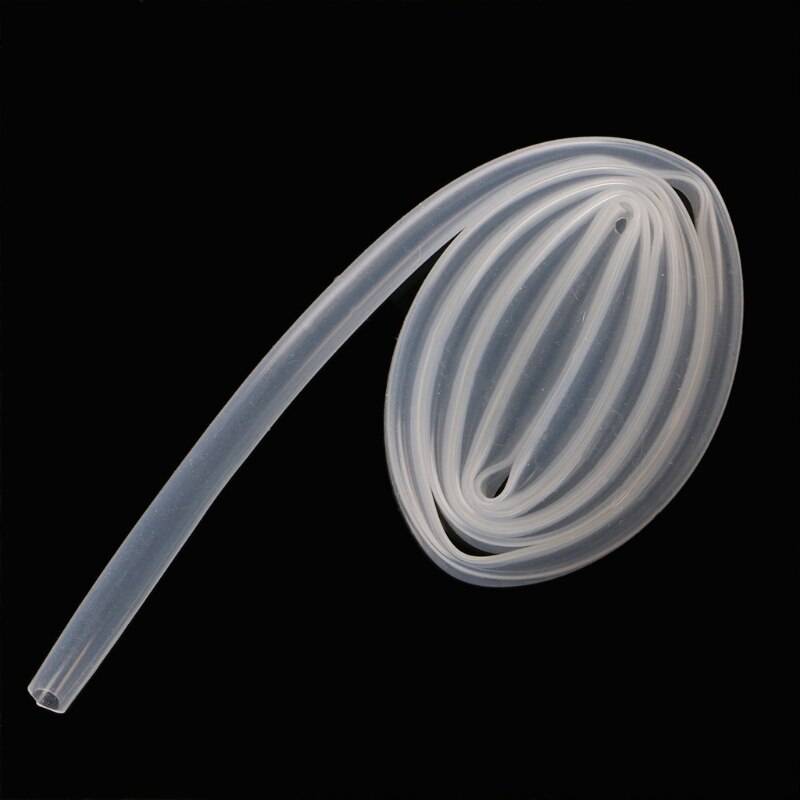 10mm ID x 12mm OD tubo de silicona de alimentaria Flexible tubo de manguera 1m transparente