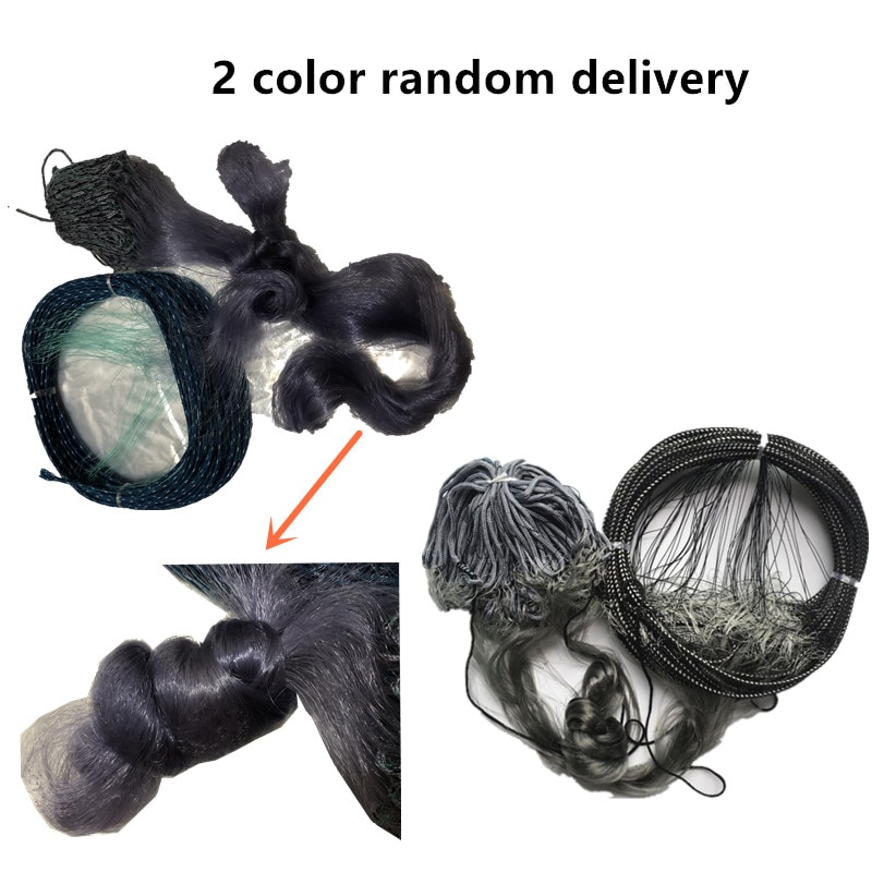 Red de pesca finlandesa, redes de pesca de 1 capa de enmalle, Red de flotador, herramienta de pesca al aire libre, nailon