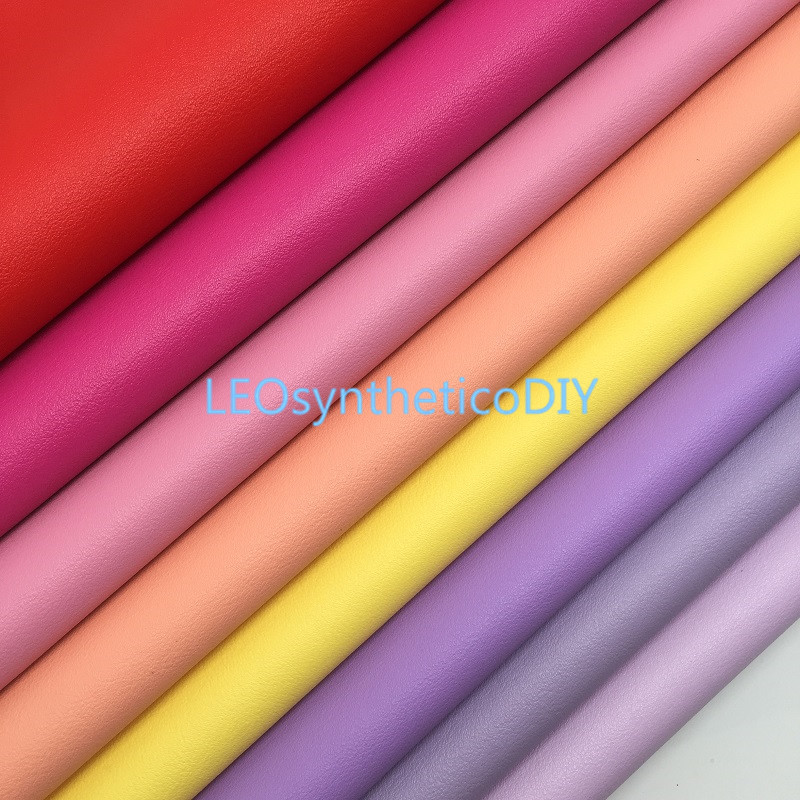 LEOsyntheticoDIY Nappa Synthetische Faux stoff Vinyl Leder Blätter Fühlte Sichern Für DIY Dearing BöGen 21X29CM T537A