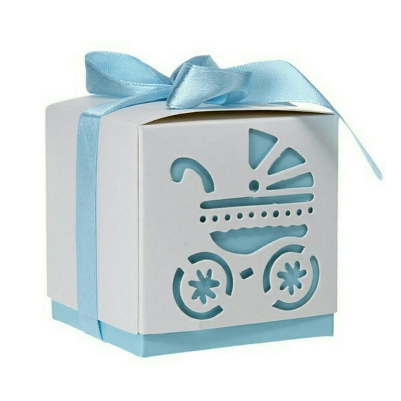 50Pcs box wedding dragees Vlinder Bonbondoos verpakking Huwelijkscadeau Dozen Chocolade Doos Voor Gasten Party Bruiloft Decoratie 6Z