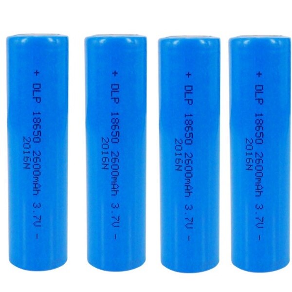 Antirr Original 18650 2600 mAh batterie rechargeable 18650 Li ion 3.7 v ICR batterie Rechargeable pour batterie samsung 18650: 4pcs