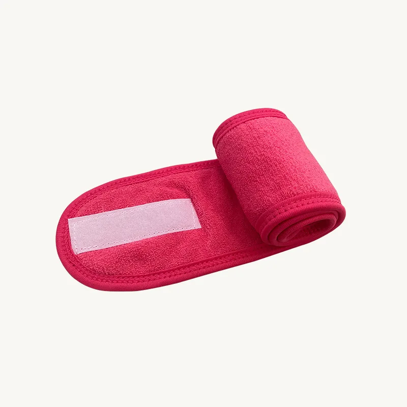 Zachte badstof haaraccessoires meisjes hoofdbanden voor gezicht wassen bad make-up haarband voor vrouwen verstelbare SPA gezichtshoofdband