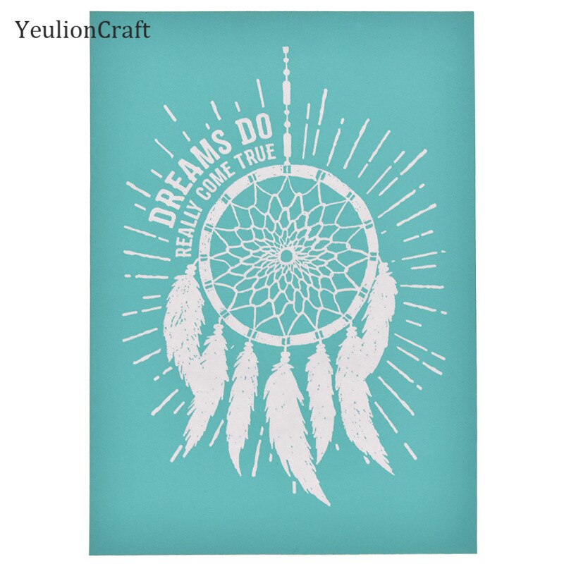 Chzimade Mountain Boot Zelfklevende Zeefdruk Stencils Mesh Postzegels Transfer Voor Diy Scrapbooking T-shirt Stof Decor