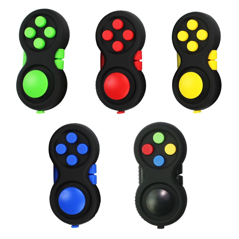 Anti-stress Toys For Adult Children Kids Fidget Pad Stress Relief Squeeze Fun Hand Interactive Toy Office Christmas