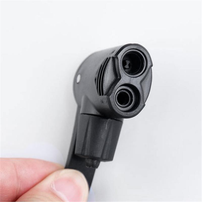 Bike Valve Pump Adapter Accessories 6.5x4cm Dual Head Bike Air Pump Adapter Portable MTB Bike Pump Valve Adapter