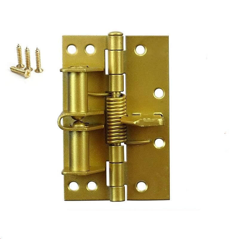 2pcs Positioning hinge Spring self closing hidden door hinge bisagras for window closet cupboard Furniture Connection hardware