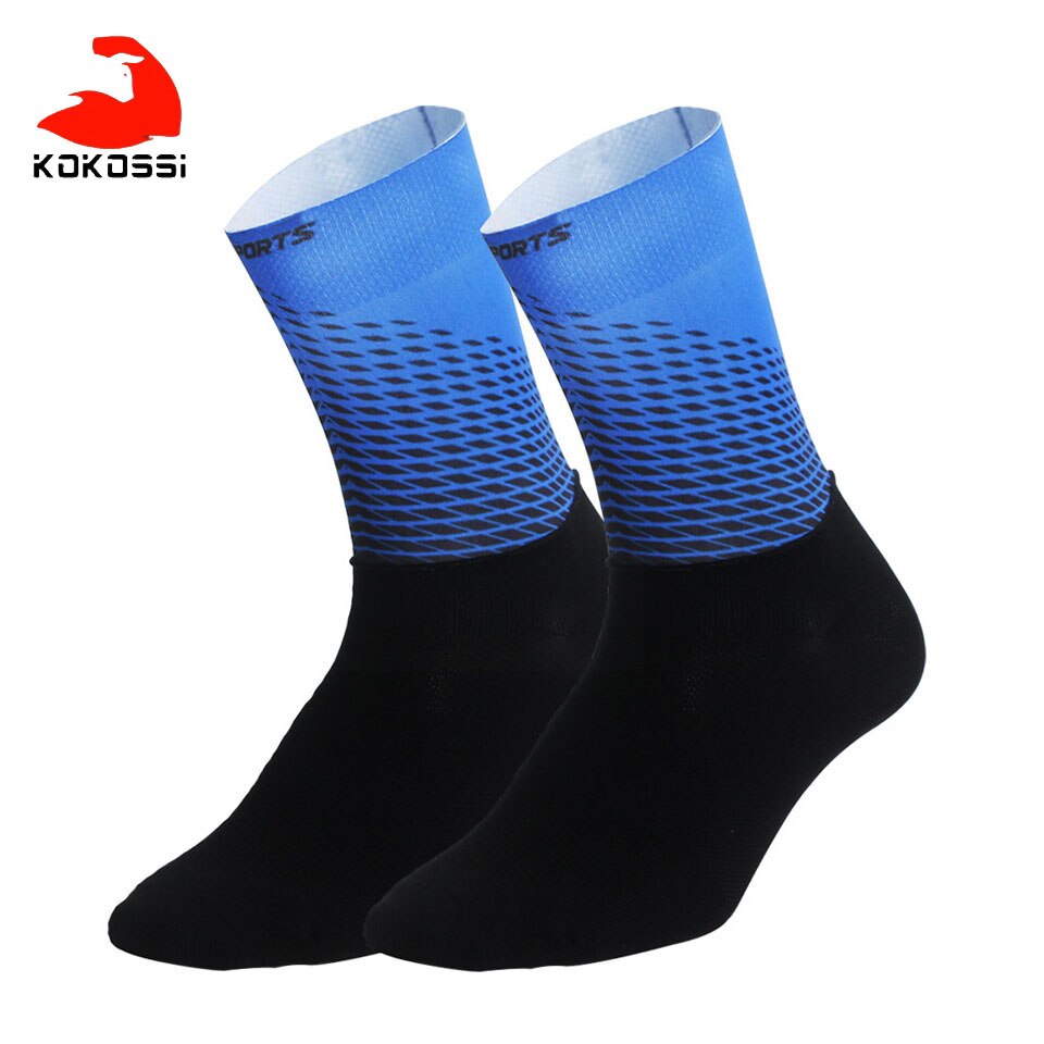 Fitness oddychająca miękka alpinizm turystyka Outdoor Sport skarpety rowerowe Walking piłka nożna koszykówka bieganie profesjonalne skarpetki: 06 / L Size 39-46