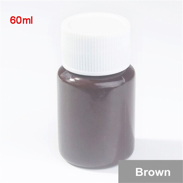 Multifunctionele Lederen Reparatie Kit 20 ml/60 ml Autostoel Sofa Jassen Holes Scratch Scheuren Geen Warmte Vloeibare Lederen vinyl Reparatie Kit: 7