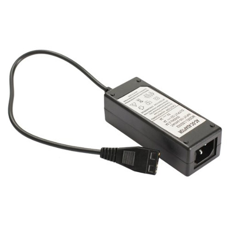 Fuente de alimentación de disco duro, adaptador de 12V + 5V CA, negro