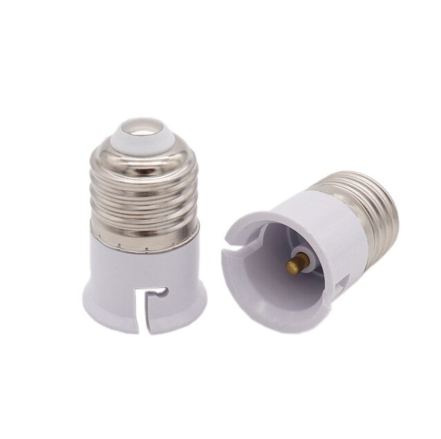 B22 Om E27 Adapter Materiaal Vuurvast Materiaal E27 Om B22 Socket Adapter Led Lampen Corn Lamp Licht
