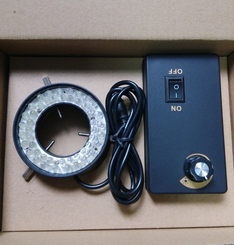 Stereo Microscope Ring Light Source CCD Vision Light Source Monocular Ring LED Light Source