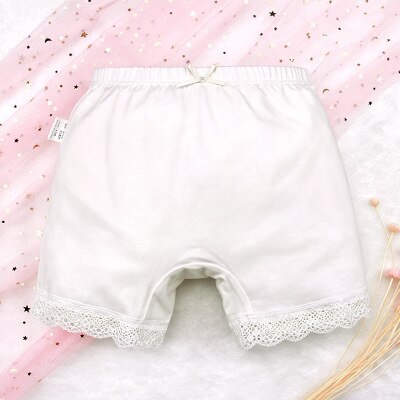 Middle and Small Children Underwear Baby Brown Green White Solid Color Cotton Large Bread Pants Baby Briefs: A / 110