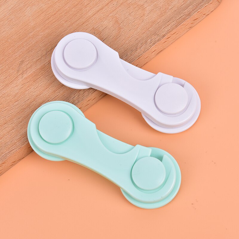 1Pc Kind Veiligheid Kabinet Lock Baby Proof Beveiliging Protector Lade Deur Kabinet Locking Plastic Bescherming