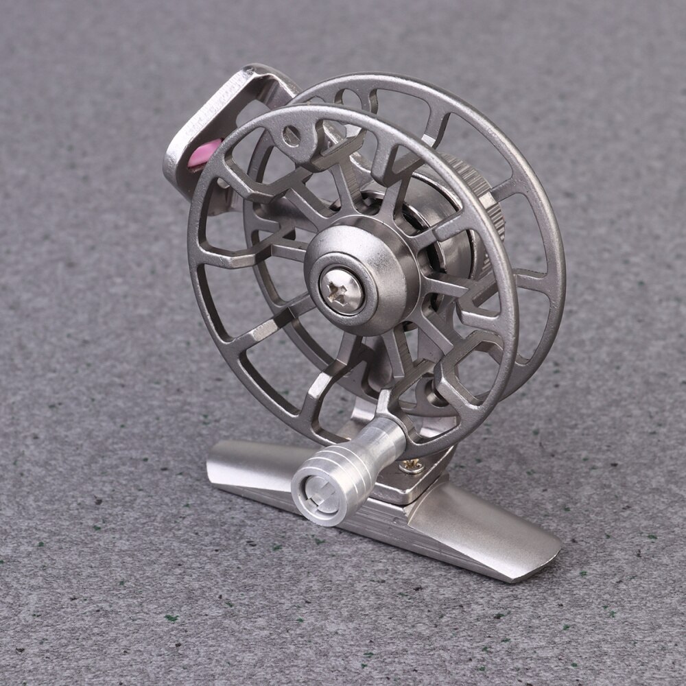 1 Pc Metal Fishing Reel Fly Fishing Reel Fishing Wheel Front Wheel Fishing Raft Wheel Fishing Gear for Fishing (Right Hand Silve