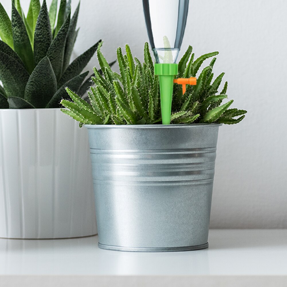 12pcs Bottle Dripper Drip Irrigation System Automatic Waterer Spike for Flower Plants Greenhouse Watering Device Garden Supplies