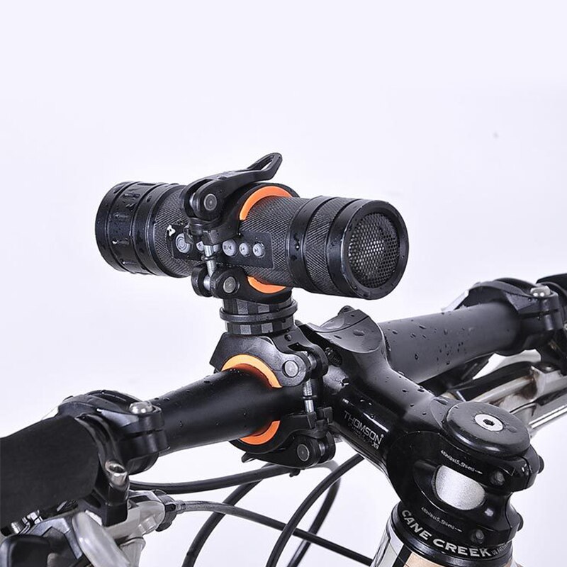 Mount Bike Cycling 360 Degree Rotatable bicycle clamp Flashlight LED Torch Light Holder Grip Bicycle seat pipe clamp