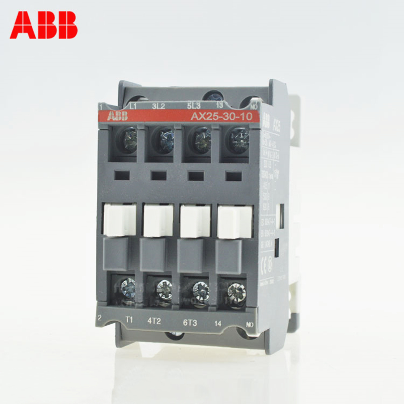 ABB 25A 3P AC Contactor AX25-30-10 AX25-30-01 Coil Voltage AC220V AC110V AC24V AC380V