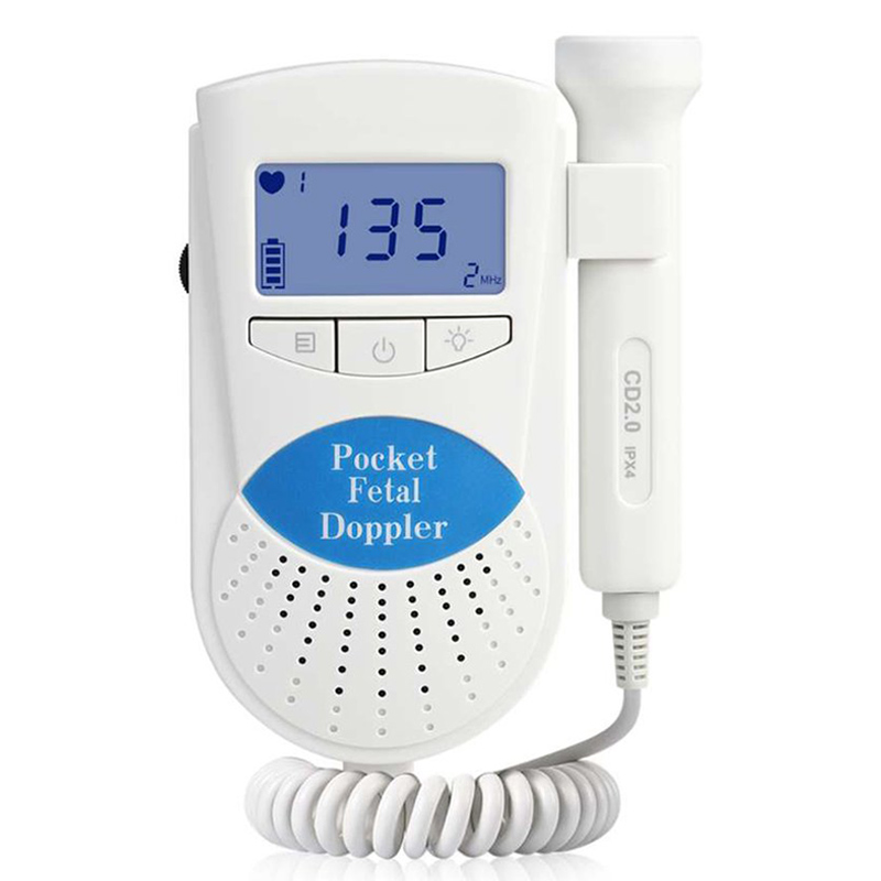 Doppler Foetale Babyfoon Doppler Voor Zwangere Vrouwen Thuis Sonar Doppler Voor Zwangere Doppler Detector 2.5Mhz Geen Straling