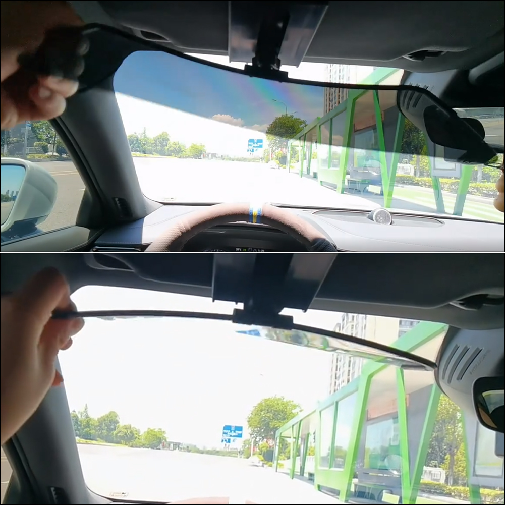 Car Sun Visor Extender Anti-Glare Sun Blocker Windshield Sunshade Adjustable Sun Protection Universal Extension For Car SUV