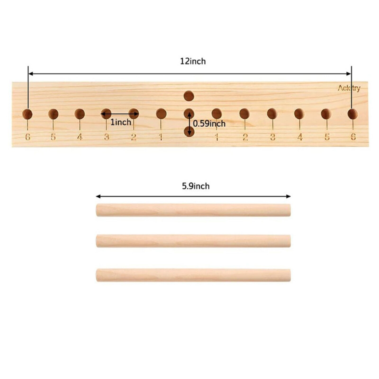 Solid Wood Bow Maker Handmade Bowing Making Tool DIY Craft For Party Decorations Ribbon Bows Lightweight Making Tools