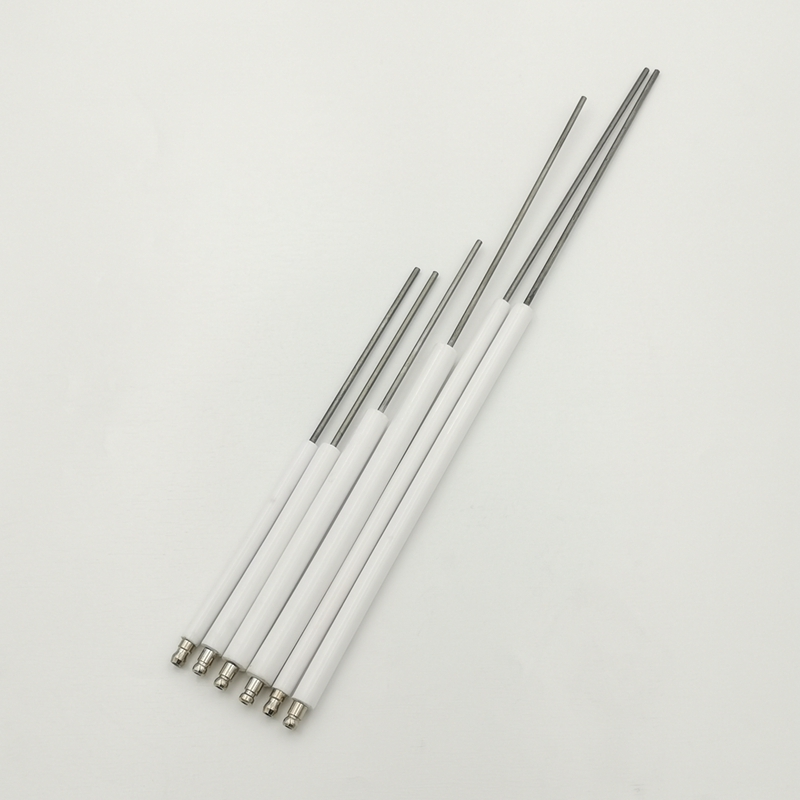 Brûleur à gaz, aiguille d'allumage en céramique, tête de cuisinière Diesel, tige d'allumage, électrode, bâton de combustion longue, sonde ionique pour la détection de flamme
