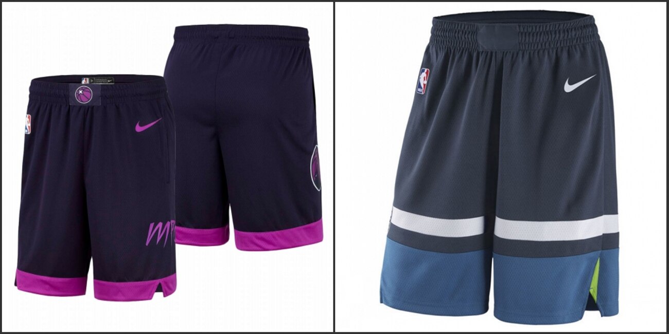 Nike xrtimberloups hommes marine NBA icena swingman short de basket