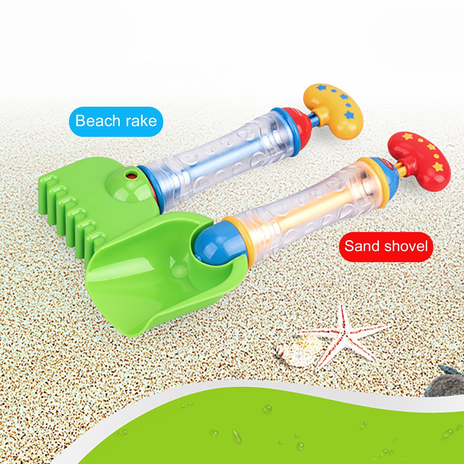 Multifunctionele Strand Hulpmiddel Speelgoed Kinderen Schop Speelgoed Water Spuiten Zand Graven Spelen Outdoor Zomer Speelgoed Strand Speelgoed #22