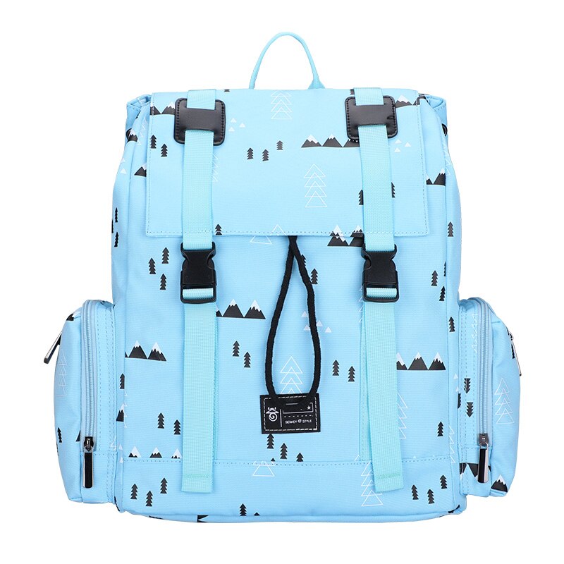 Women Backpack Waterproof Travel Backpacks Female School Bag For Teenagers Girl Shoulder Bag Bagpack Rucksack: blue