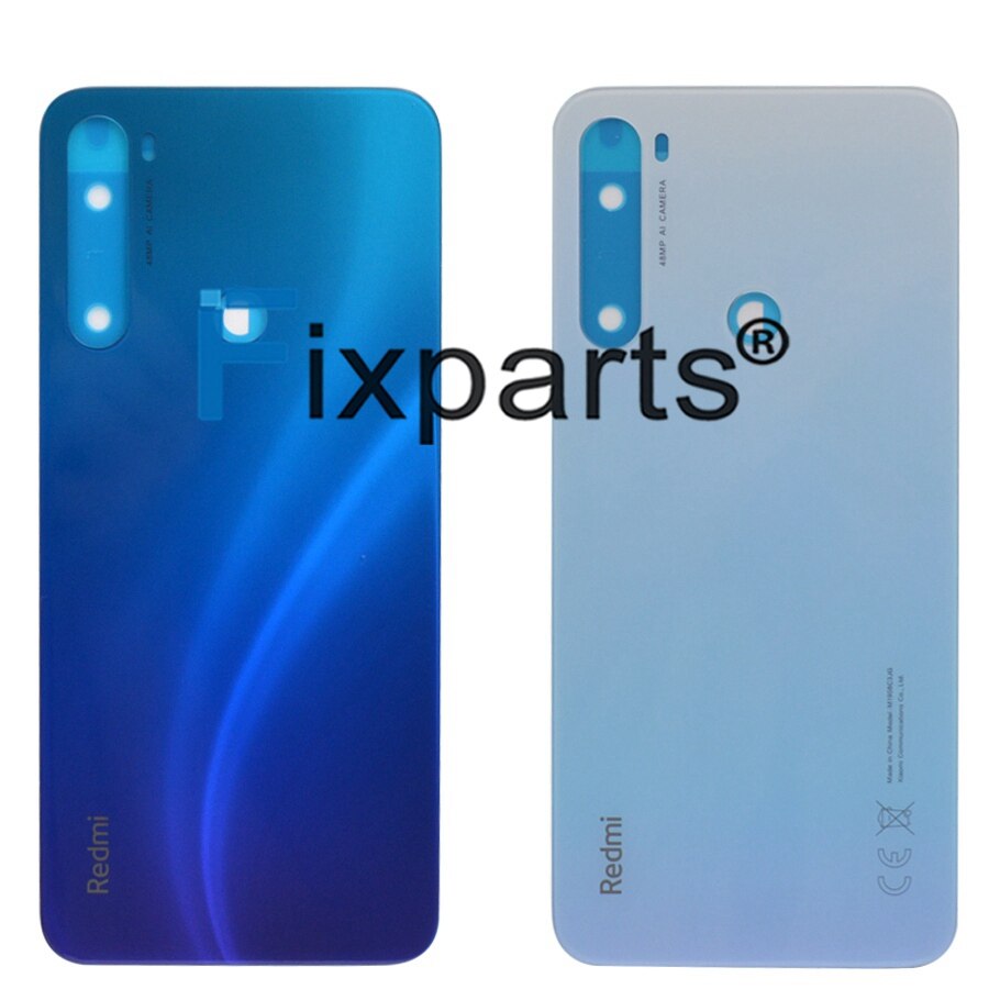 Nowy dla Xiaomi Redmi Note 8 pro pokrywa baterii tylna obudowa szklana obudowa tylna dla Xiaomi Redmi Note 8 tylna pokrywa baterii