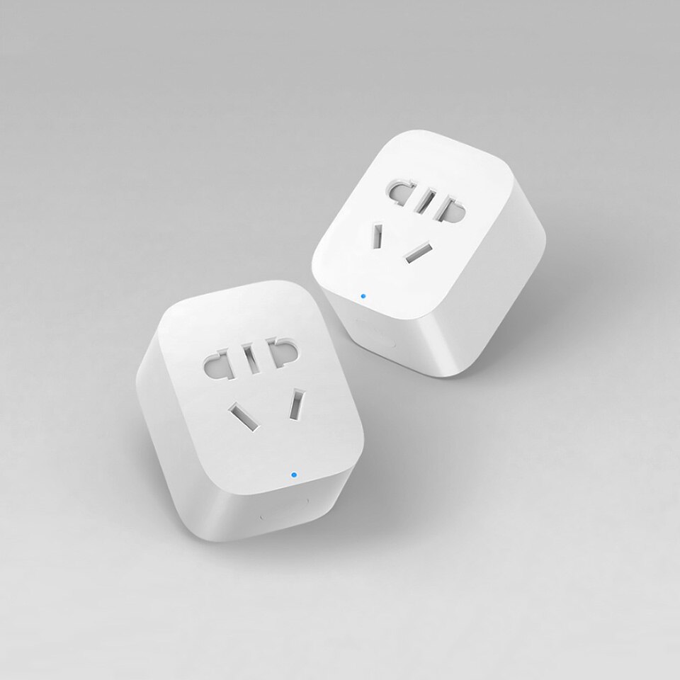 IN STOCK Xiaomi MIJIA Smart Socket Plug Basic WiFi Wireless Remote Socket Smart Travel Adapter Power on and off UK/US/AU/EU Plug
