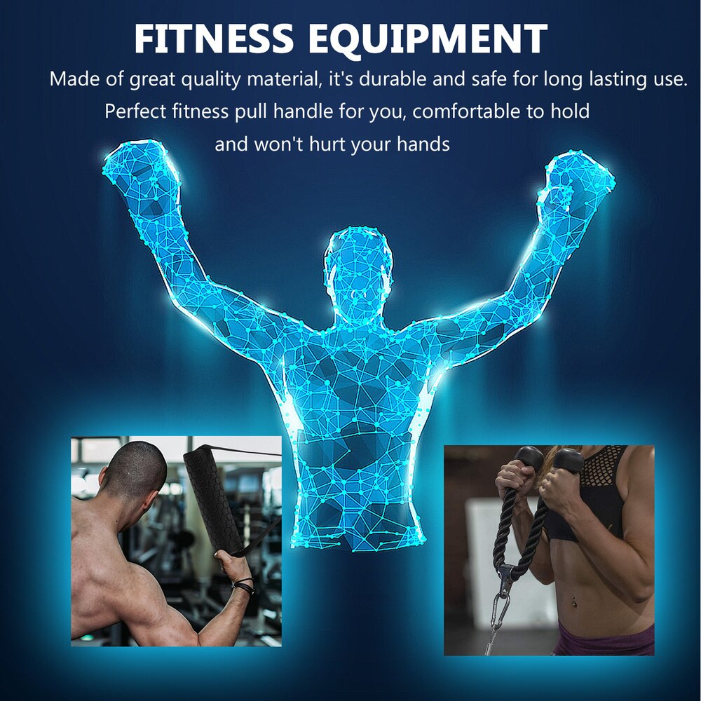 1 Set/6Pcs Fitness Handvat Oefening Handvat Praktische Fitness Apparatuur