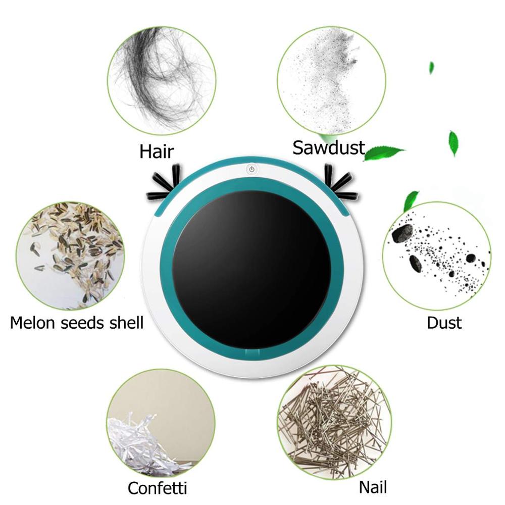 Intelligent Robot Vacuum Cleaner Robot Mopping Sweeping Suction Smart Cordless Auto Dust Sweeper Machine for Home Cleaning Robot
