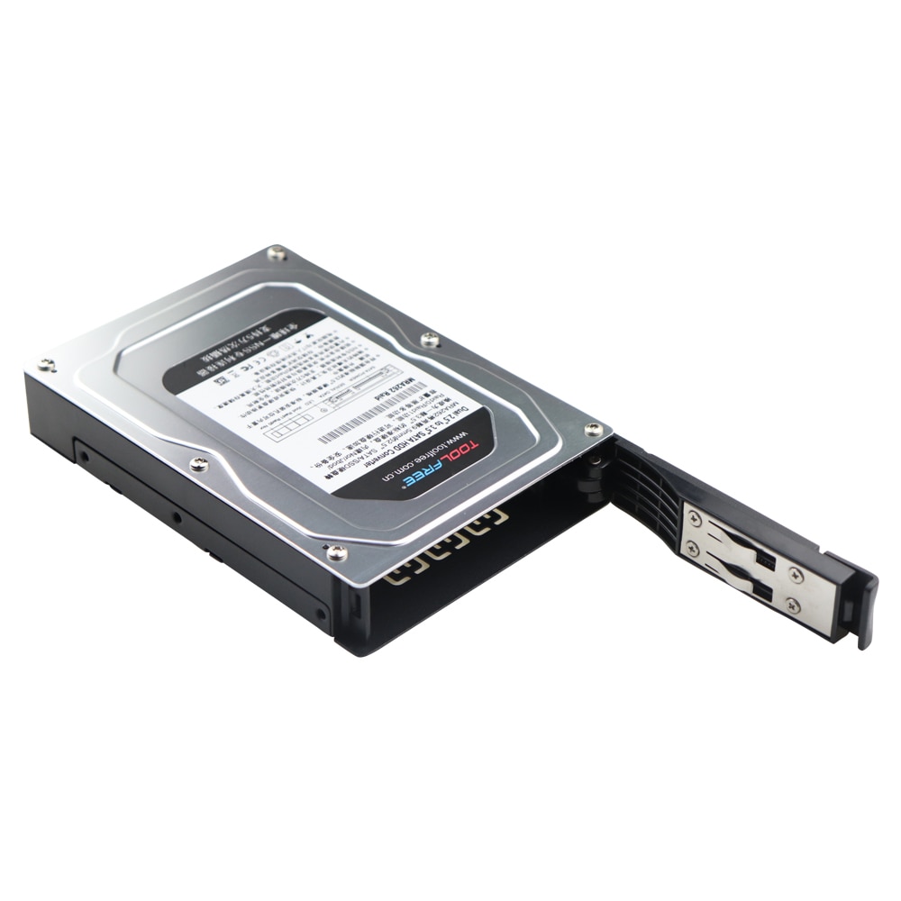 Carcasa adaptadora de disco duro SATA de 2,5 a 3,5 pulgadas, sin herramientas, compatible con SATA III, RAID 0, RAID 1, JBOD, Nord