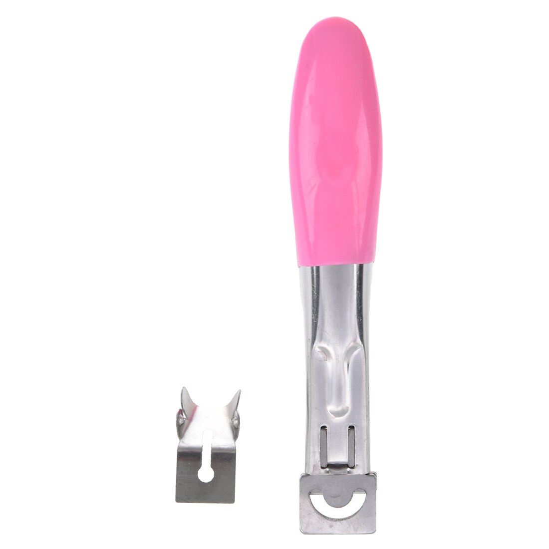 Nagelknipper Voor Nagels En Valse Acryl Nagels Te Gebruiken Roze.