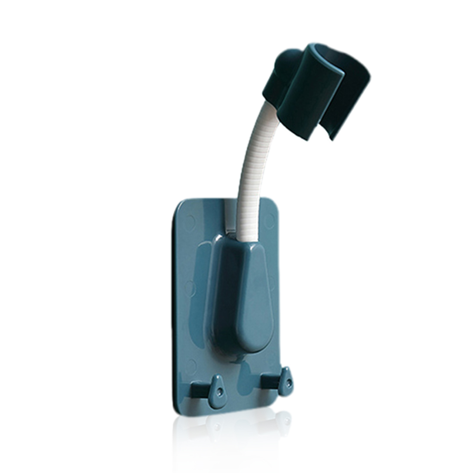 Support de pommeau de douche auto-adhésif réglable, rotation à 360 °, support mural, accessoires de spa, 1 pièce