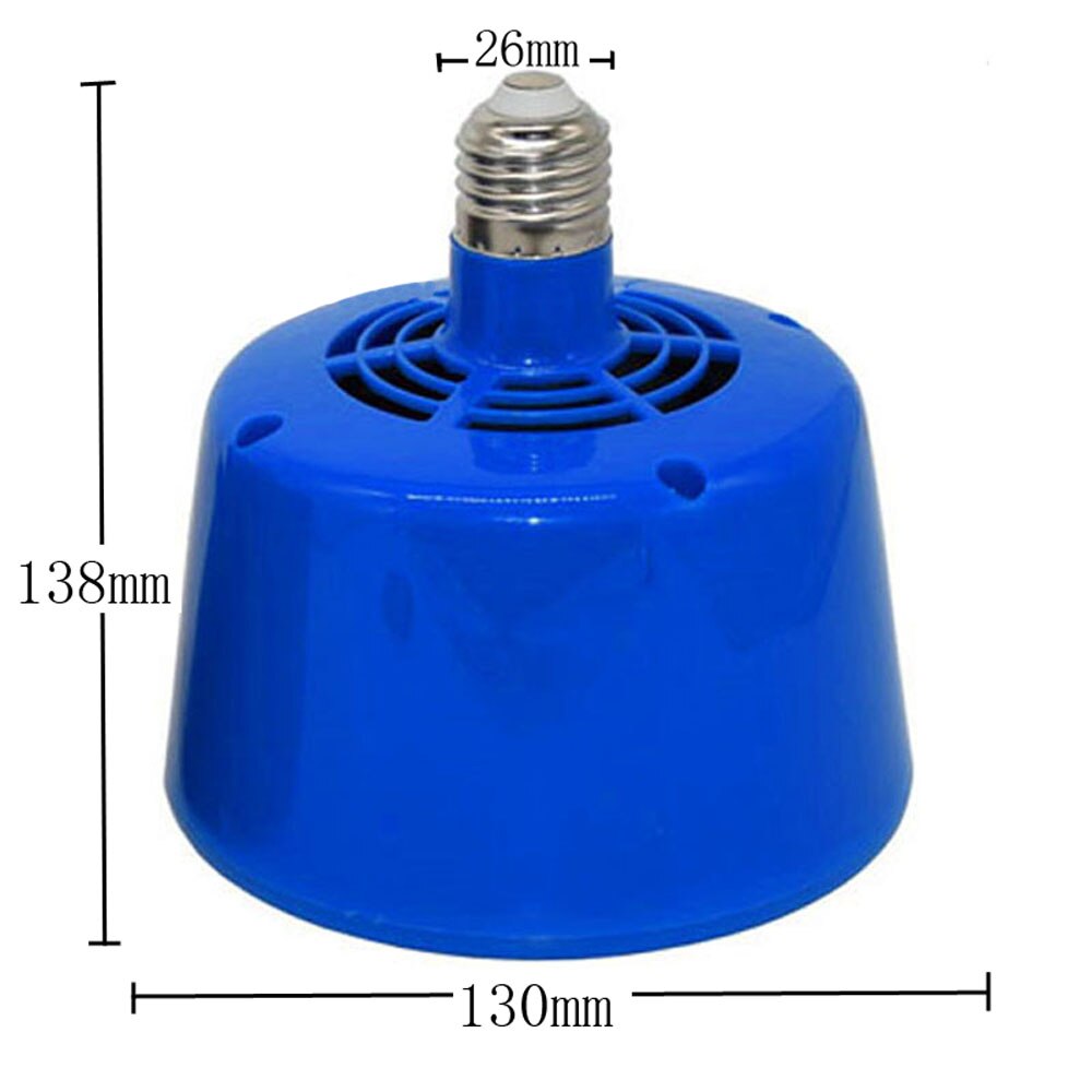 Varmelampe 100/200/300w justerbar varmelampe til kuvøsehøns fuglekylling temperaturregulator varmelegeme landbrugsværktøj 4 stk: Default Title