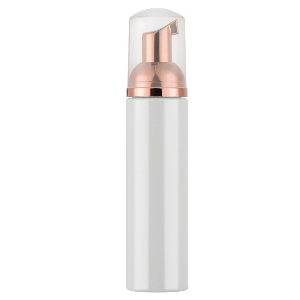 Plastic Soap Dispenser Foaming Bottle Pump Container Wash Hand Cleaner Soap Dispenser Foam Bottles Travel Accessories: Rose gold 80ml