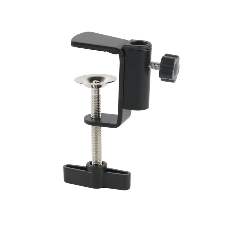 Overhead Tripod Mount Metal Flexible Over Head Arm with Phone Holder Camera Webcam Ring Light Video Recording Use