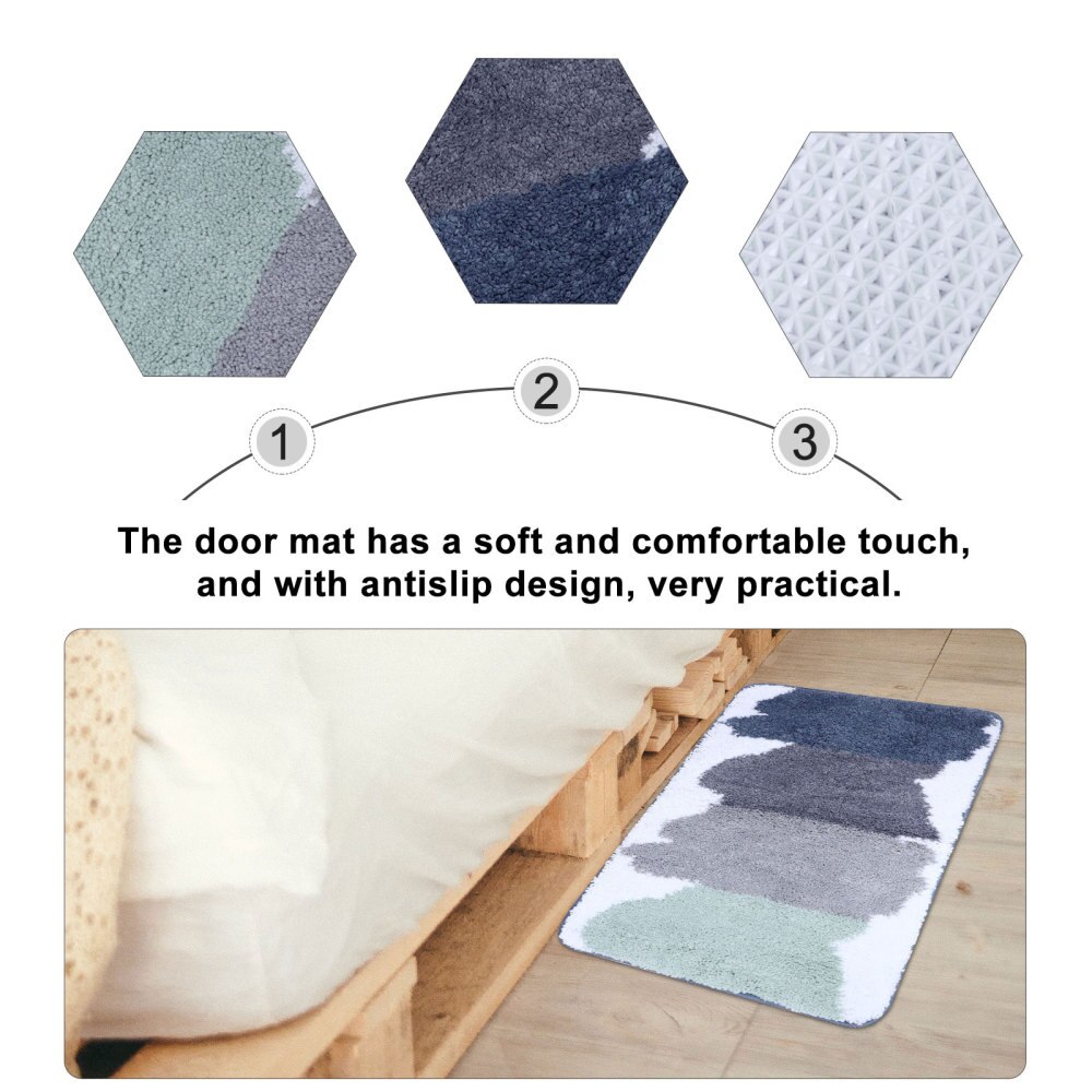 Super Zachte Badkamer Deur Rug Praktische Non Badmat Badkamer Slaapkamer Mat
