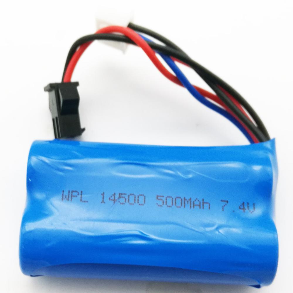WPL B14K B24K B16K B36K C14 C24K Original Full Scale Remote Controlller KIT Version Universal 2.4G Receiver Lipo Battery Charger: 7.4V lithium battery