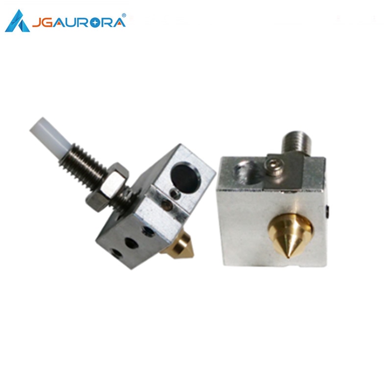 JGAURORA 3d Printer Nozzle Kit Z-603S A8 including Nozzle 0.4mm Heating Block
