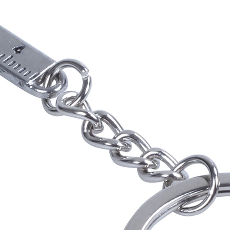 GTBL srebrna symulacja noniusz suwmiarka Model linijka slajdów brelok