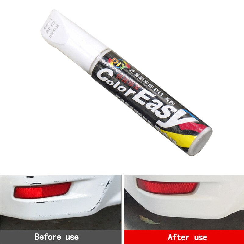 Car Color Paint Repair Scratch Remover White Red Black Silver Color Pro Mending Scratch Repair Paint Pen Clear Paint Care