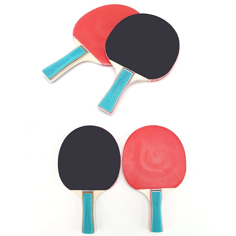 Ping Pong Paddles Wood Rubber Table Tennis Racket Enhance Your Game Pingpong Paddles Game Accessories