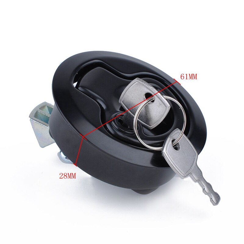 Flush Pull Slam Latch for Boat Deck Hatch 1/4 Inch Door Locking Style Latch Zinc Alloy Floor Lifter Inlet Handle for Boat Deck H