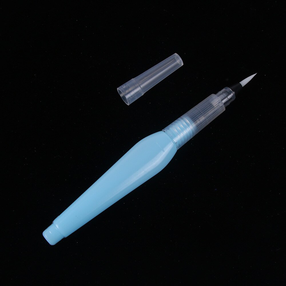 Pincel de tinta recarregável de grande capacidade escova de tinta de água caneta aquarela caligrafia macia escrita pincel desenho arte suprimentos pintura