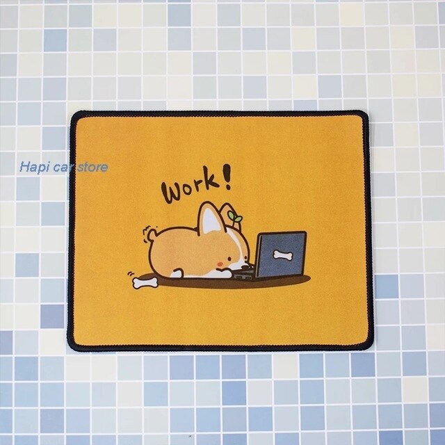 Large Marble Desk Pad Mouse Pad Gamer Waterproof Kawaii Desk Mat Computer Keyboard Table Decoration Cover Gaming Player Mice Mat: 21x26cm